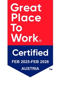 Badge: Great Place to Work: Certified. gilt von Februar 2025 bis Februar 2026